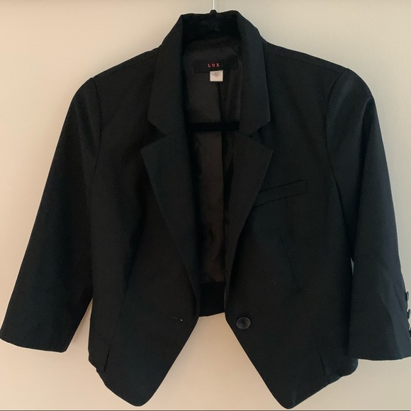 Lux Urban Outfitters Jacket Blazer Crop Small - Picture 1 of 8